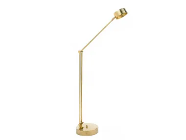 TIMELESS URBAN 40 - Adjustable brass floor lamp _ Il Bronzetto